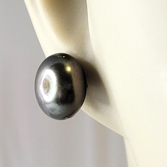 Genuine Freshwater Pearl Earrings - Picture 8 of 11